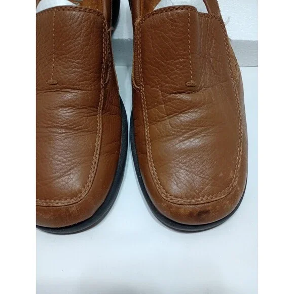 Nicole Natural Tan Leather Loafer  Flats Womens - Size 8.5 M - Picture 9 of 10